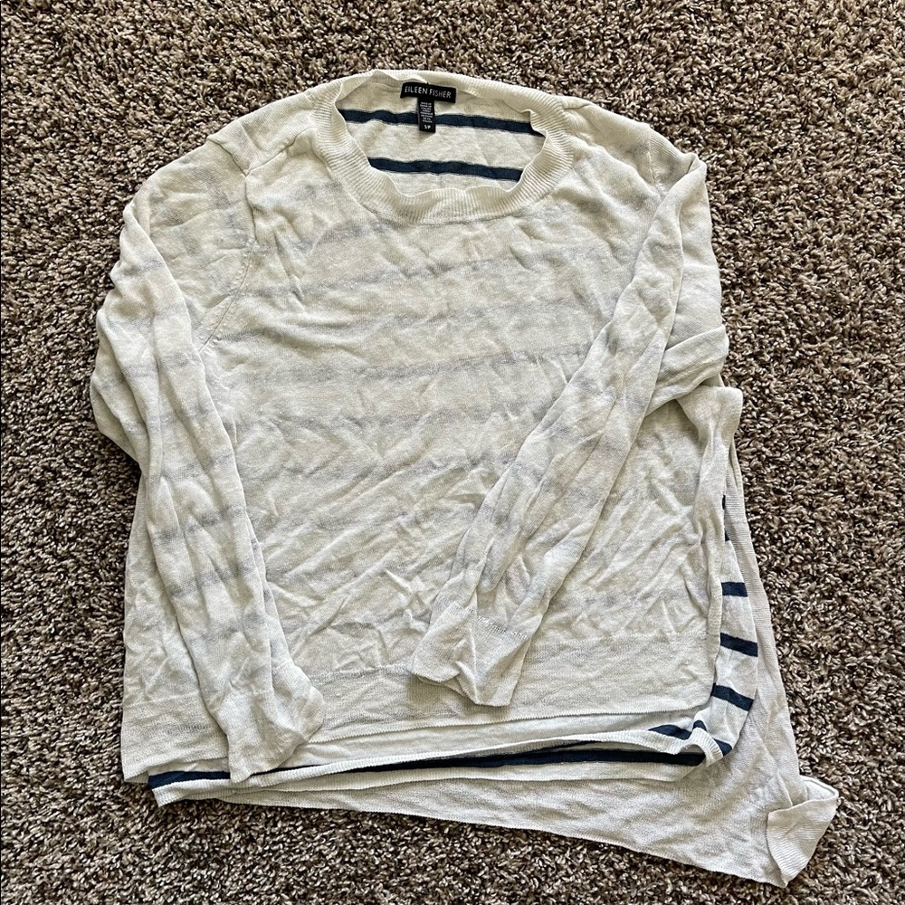 Eileen Fischer double layer sweater